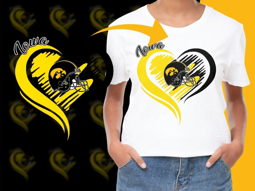Iowa Hawkeyes NCAA College PNG File - Teepew