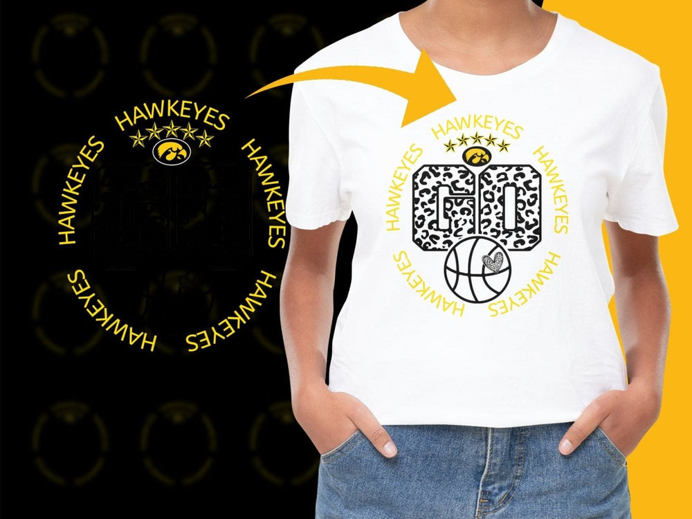 Iowa Hawkeyes NCAA College PNG File - Teepew