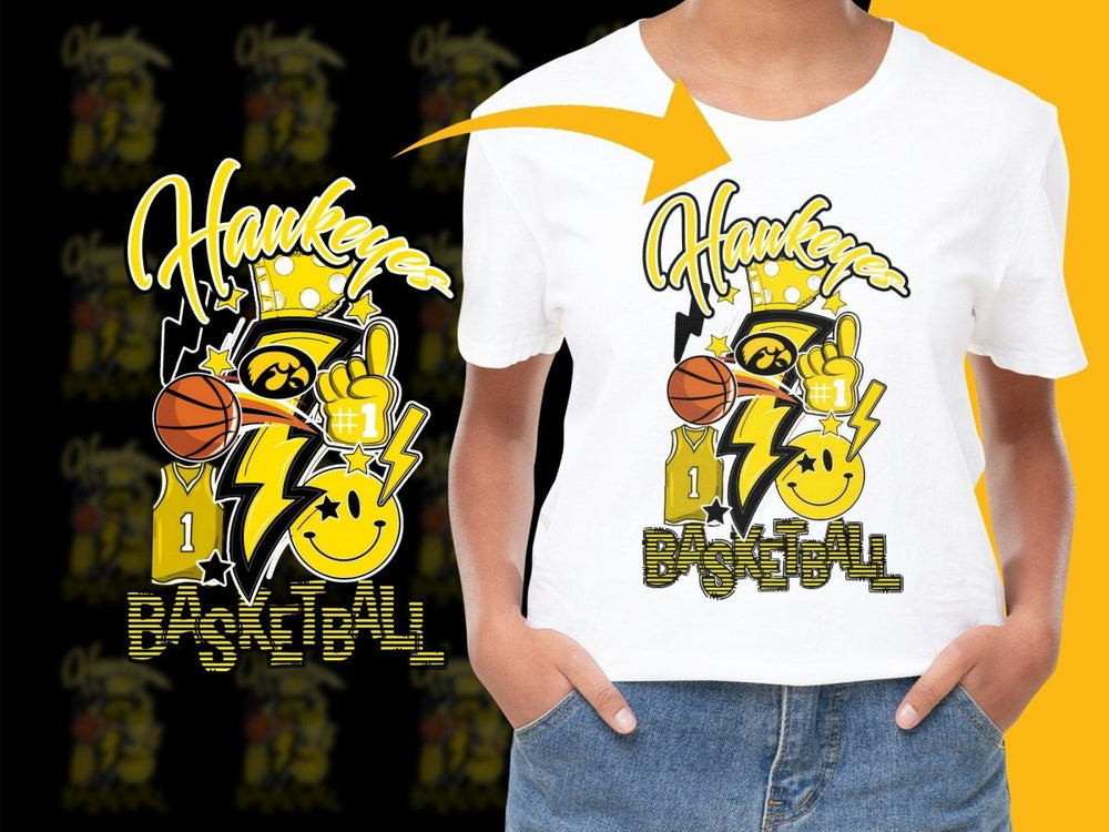 Iowa Hawkeyes NCAA College PNG File - Teepew