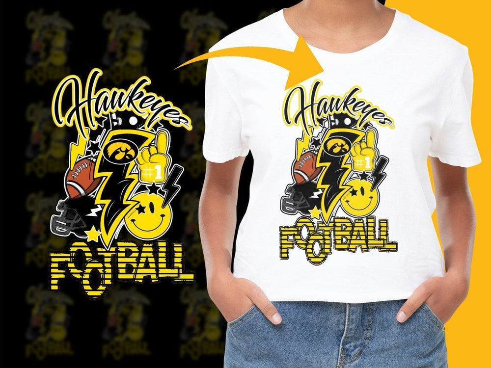 Iowa Hawkeyes NCAA College PNG File - Teepew