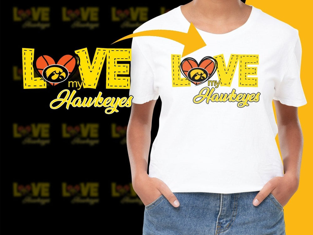 Iowa Hawkeyes NCAA College PNG File - Teepew