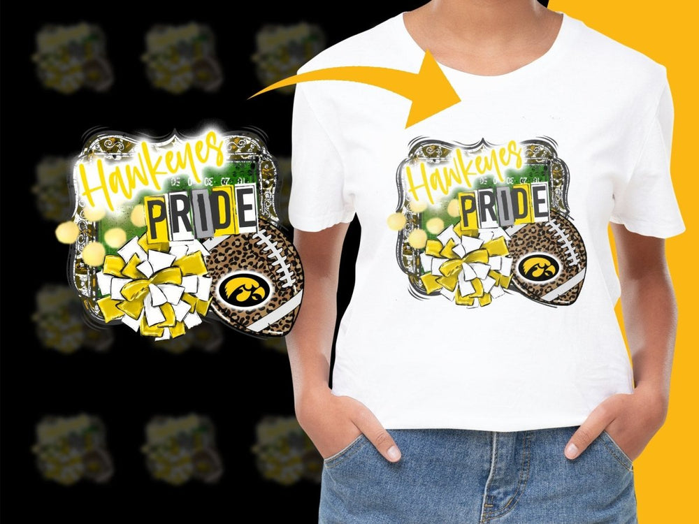 Iowa Hawkeyes NCAA College PNG File - Teepew