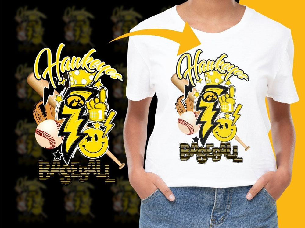 Iowa Hawkeyes NCAA College PNG File - Teepew