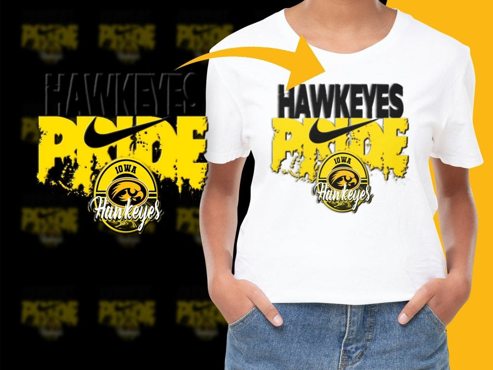 Iowa Hawkeyes NCAA College PNG File - Teepew