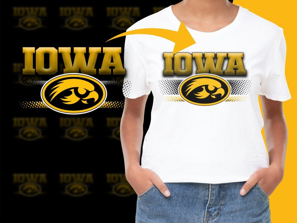 Iowa Hawkeyes NCAA College PNG File - Teepew