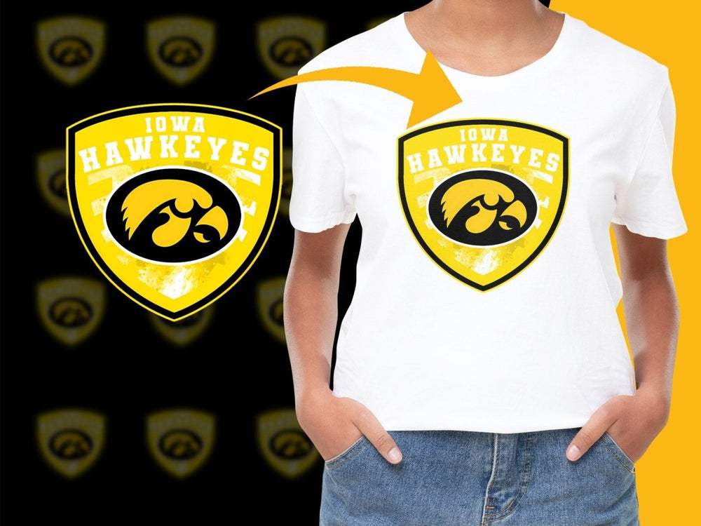 Iowa Hawkeyes NCAA College PNG File - Teepew