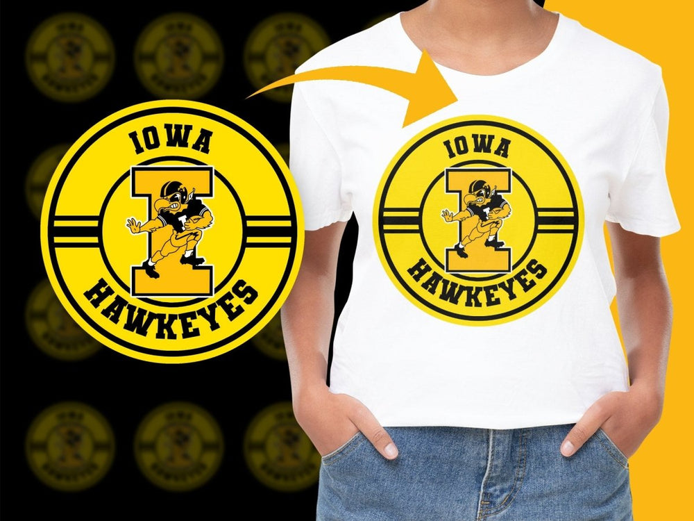Iowa NCAA College PNG File - Teepew