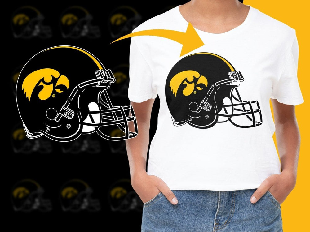 Iowa NCAA College PNG File - Teepew