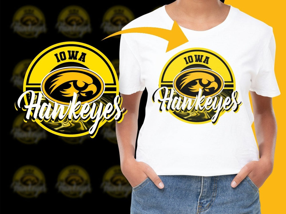 Iowa NCAA College PNG File - Teepew