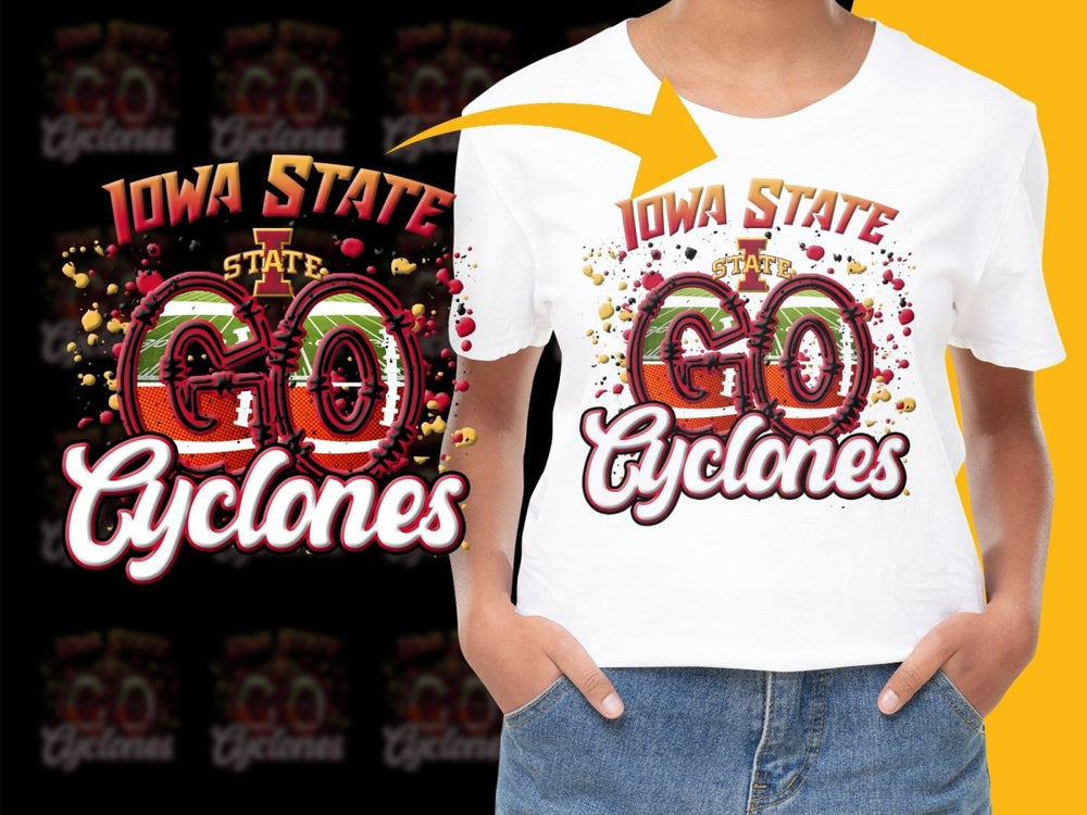 Iowa State Cyclones NCAA College PNG File - Teepew