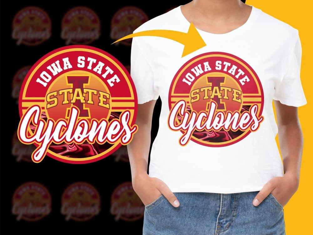 IOWA STATE CYCLONES NCAA College PNG File - Teepew