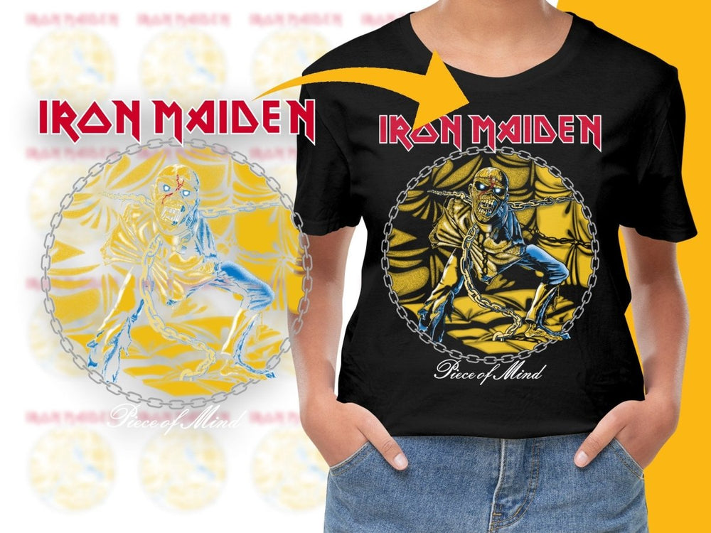 Iron Maiden Graphic Design PNG File - Teepew