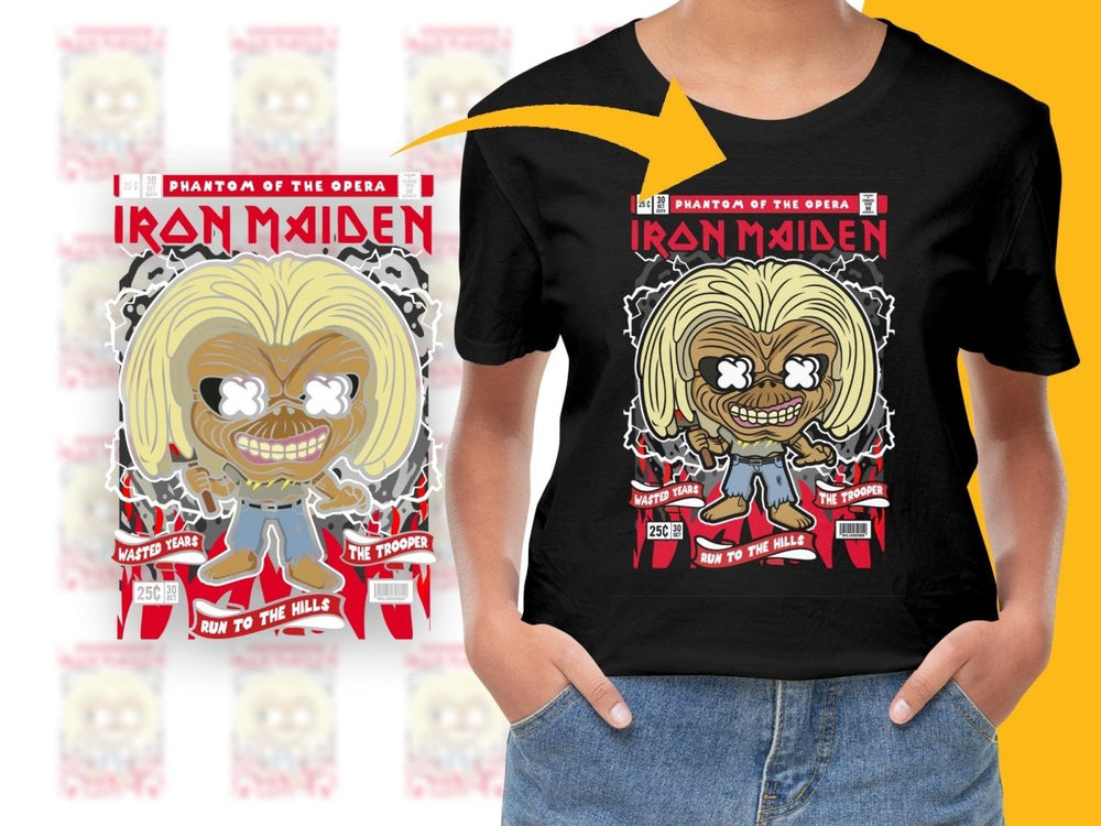 Iron Maiden Killer Eddie Popculture PNG File - Teepew