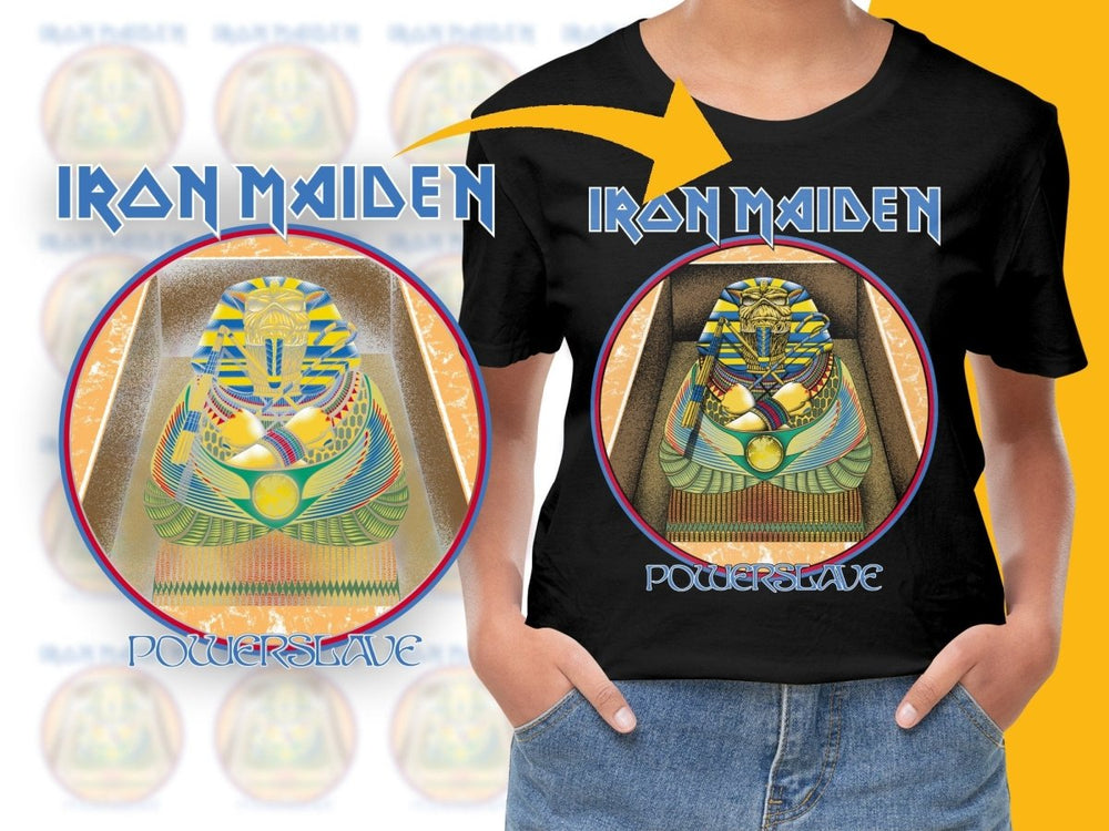 Iron Maiden Powerslave Album Artwork PNG File - Teepew
