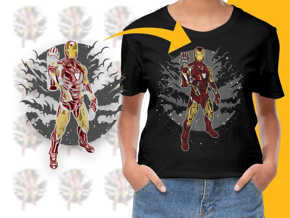 IRON MAN Popculture PNG File - Teepew