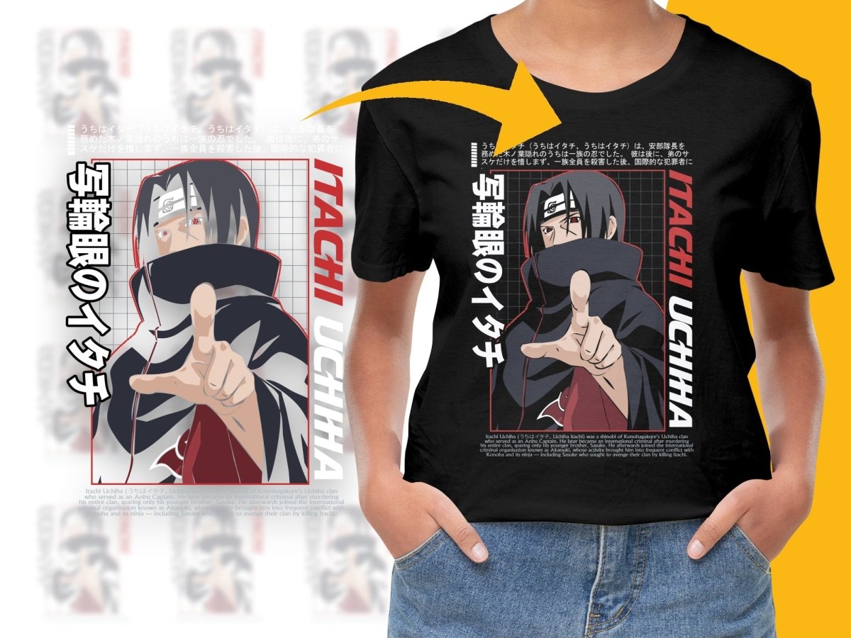 Itachi Uchiha Anime Graphic PNG File - Teepew