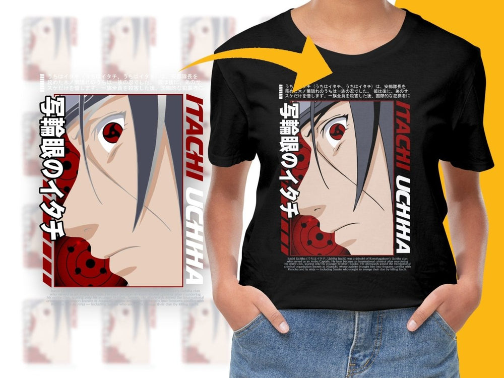 Itachi Uchiha Graphic Anime PNG File - Teepew