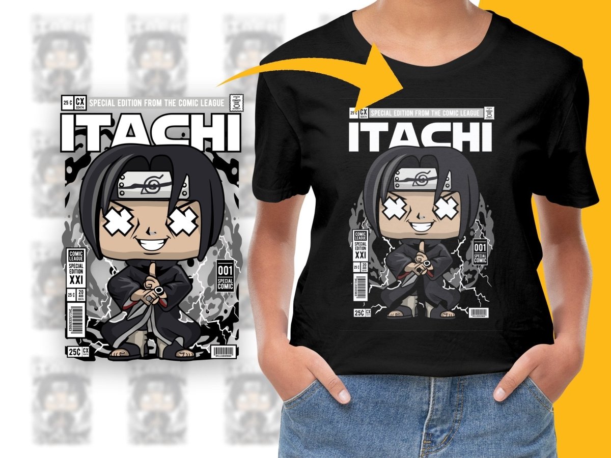 Itachi With Kunai Popculture PNG File - Teepew