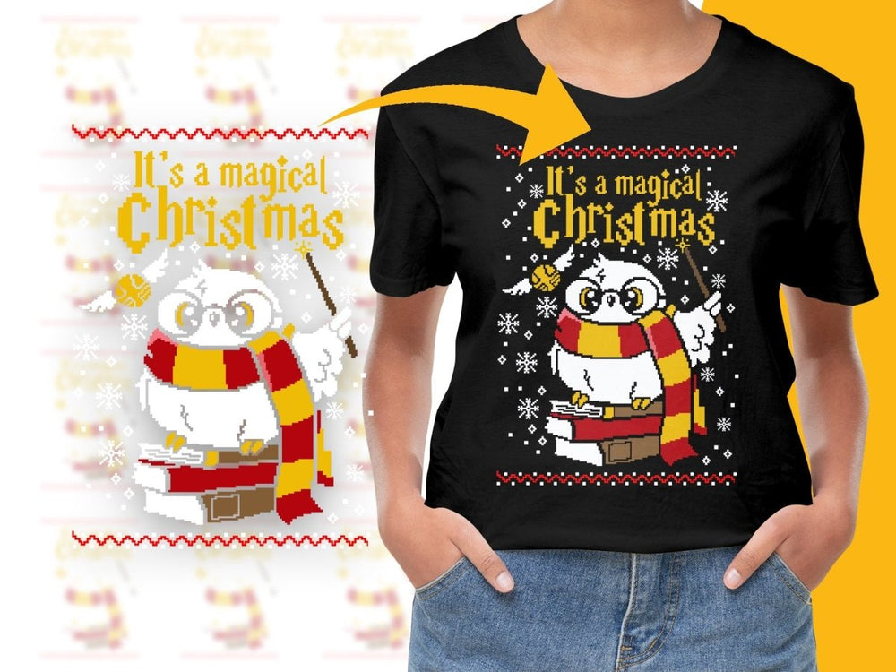 It's a Magical Christmas Cartoon Character PNG File - Teepew