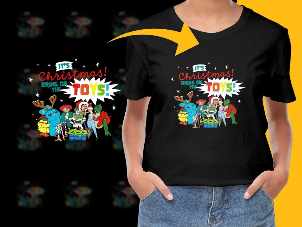 It's Christmas Bring on the Toys PNG File - Teepew