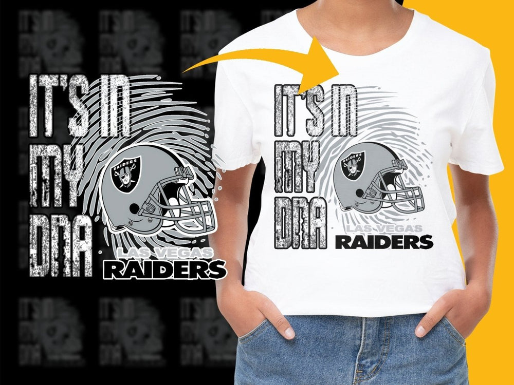 It's in My DNA Las Vegas Raiders PNG File - Teepew