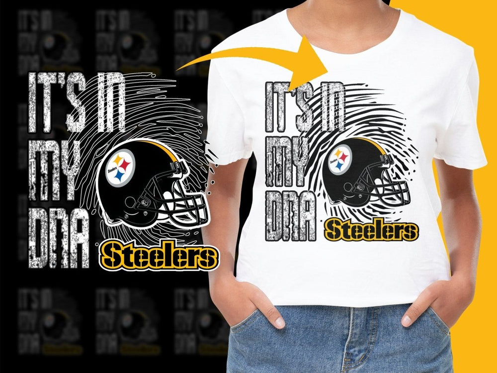 It's In My DNA Pittsburgh Steelers PNG File - Teepew