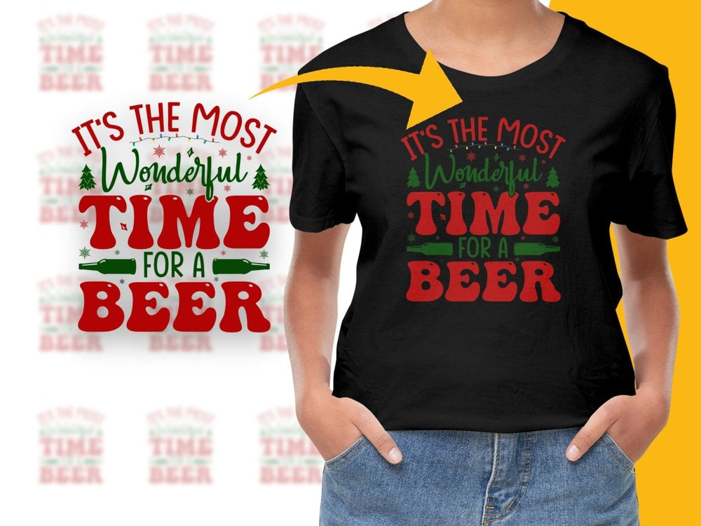 It's the Most Wonderful Time for a Beer PNG File - Teepew
