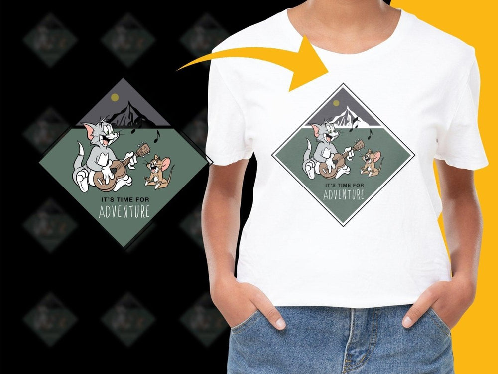 It's Time for Adventure Graphic Print PNG File - Teepew