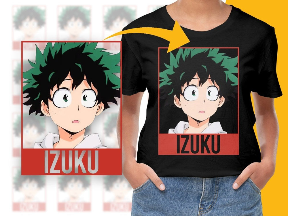 Izuku Anime Character PNG File - Teepew