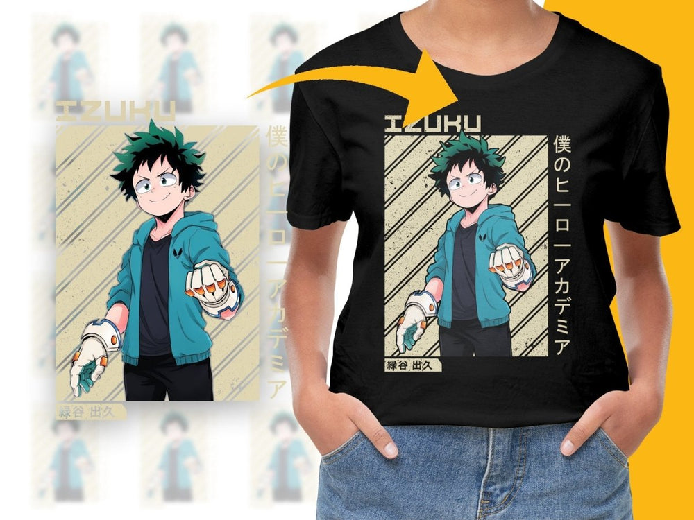 Izuku Anime Character PNG File - Teepew