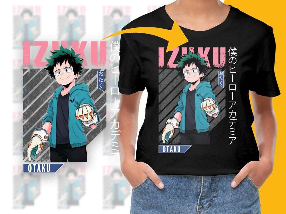 Izuku Character PNG File Digital - Teepew