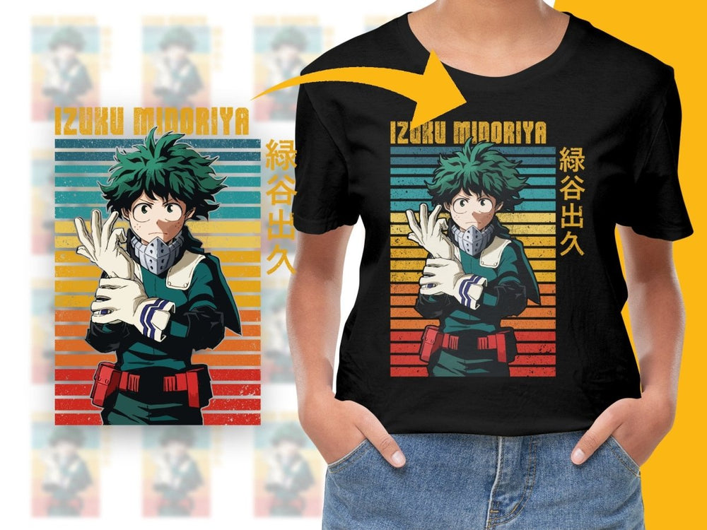 Izuku Midoriya Anime Character PNG File - Teepew