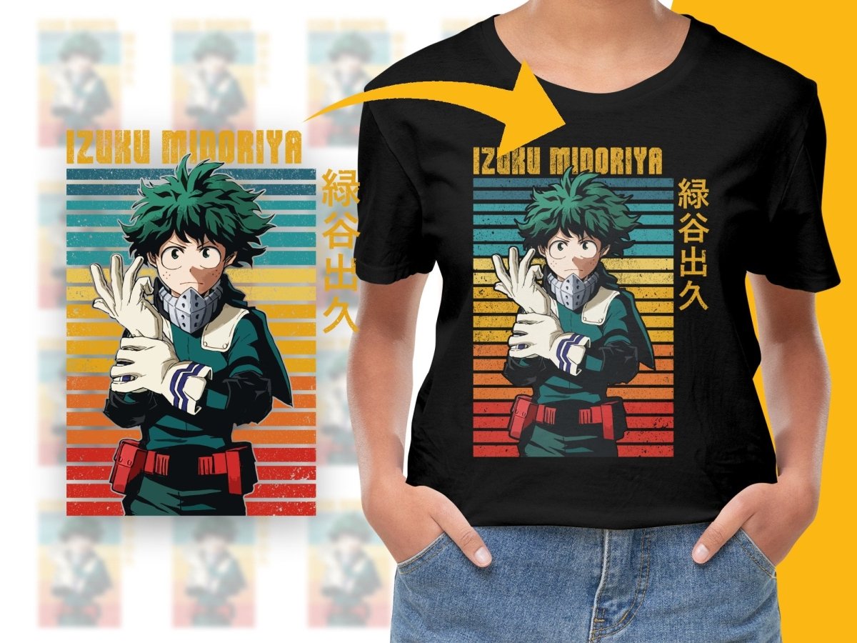 Izuku Midoriya Anime Character PNG File - Teepew