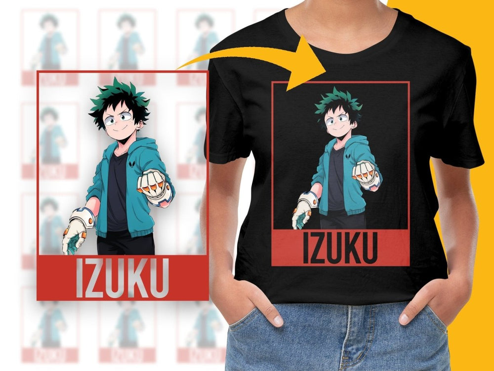 Izuku Midoriya Anime Character PNG File - Teepew
