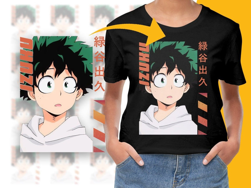 Izuku Midoriya Anime Character PNG File - Teepew