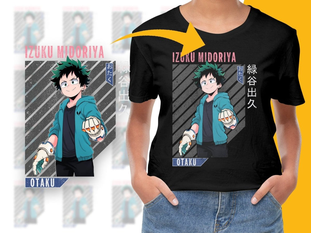 Izuku Midoriya Anime Character PNG File - Teepew