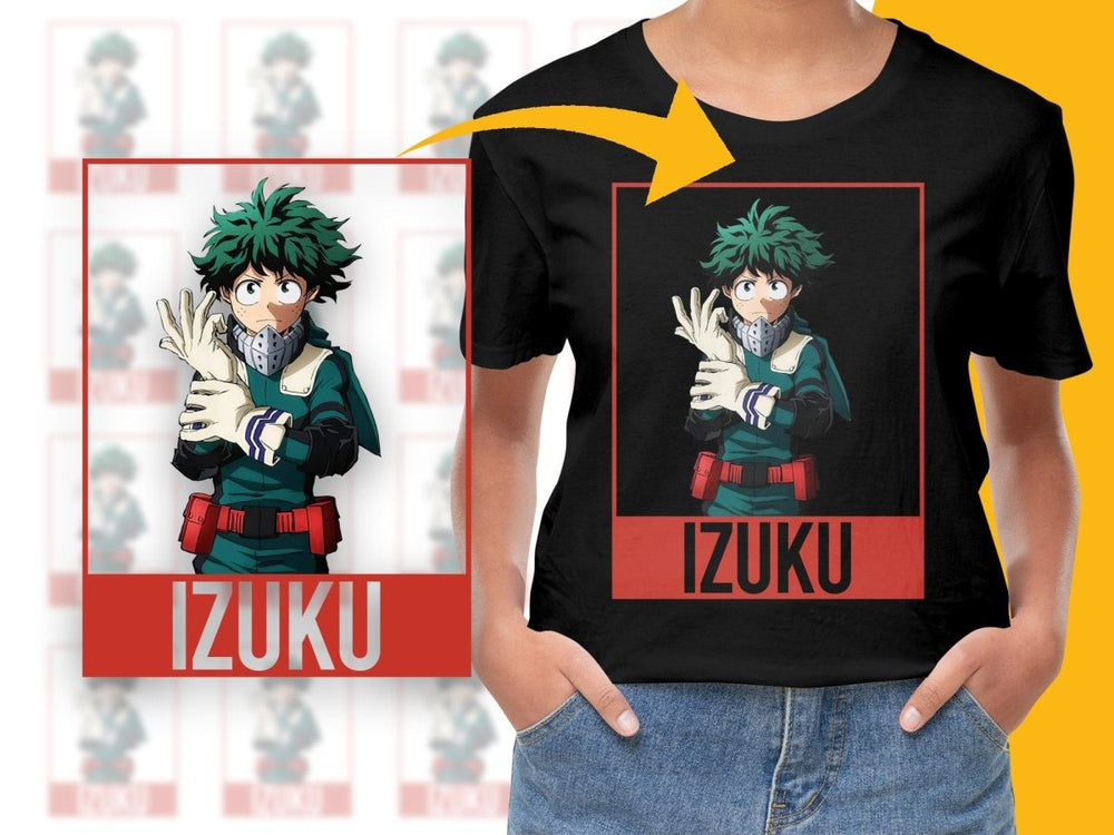 Izuku Midoriya PNG File Digital - Teepew