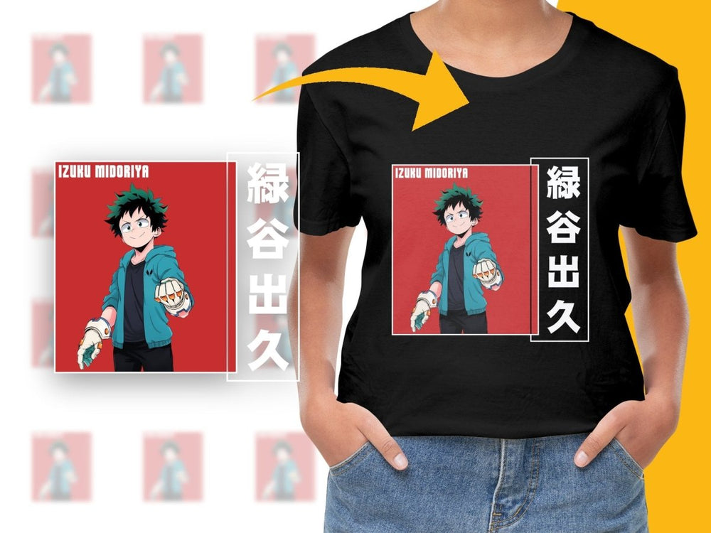 Izuku Midoriya PNG File Quality Digital - Teepew