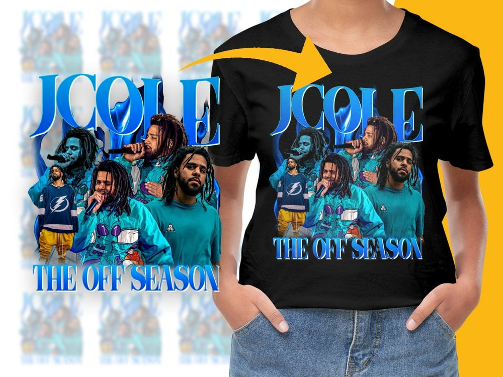 J Cole The Off Season Bootleg Music Artist PNG File - Teepew