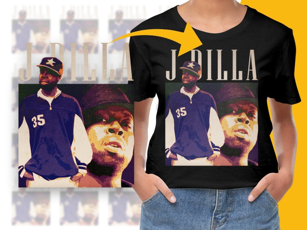 J DILLA Music Homage PNG File - Teepew
