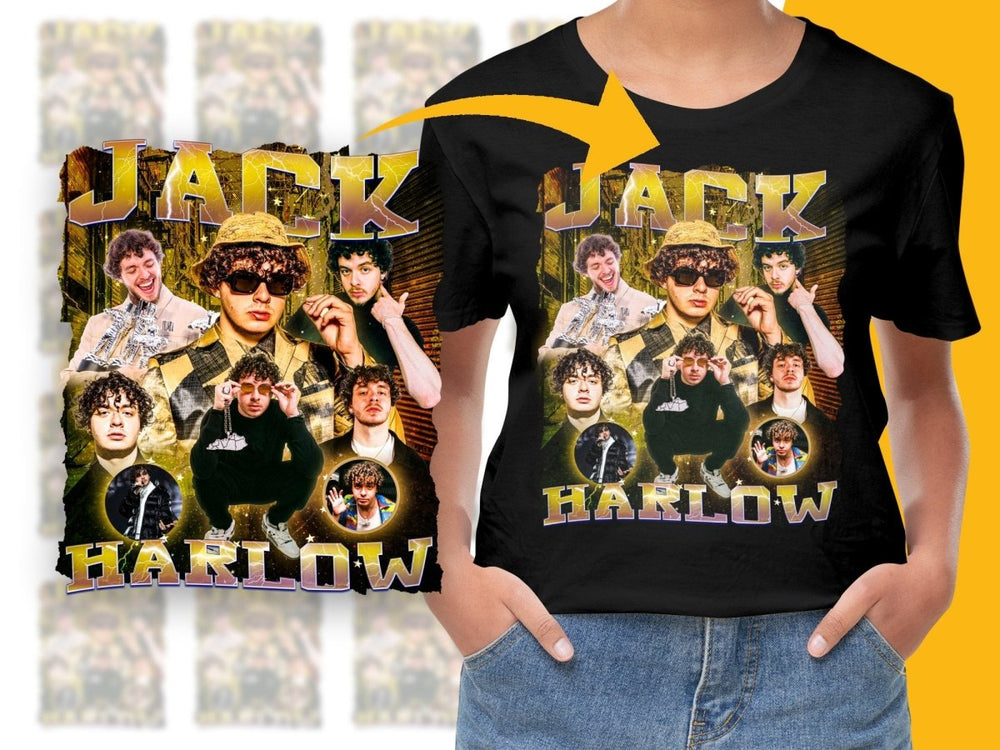 Jack Harlow Bootleg Cool Graphic Design PNG File - Teepew