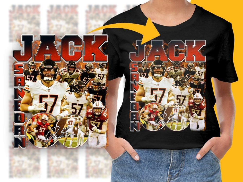 Jack Sanborn Football Star Highlight Bootleg PNG File - Teepew