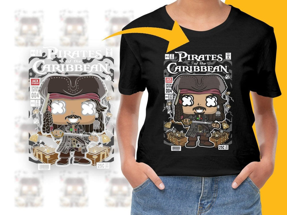 Jack Sparrow Pirates Of The Caribbean Popculture PNG File - Teepew