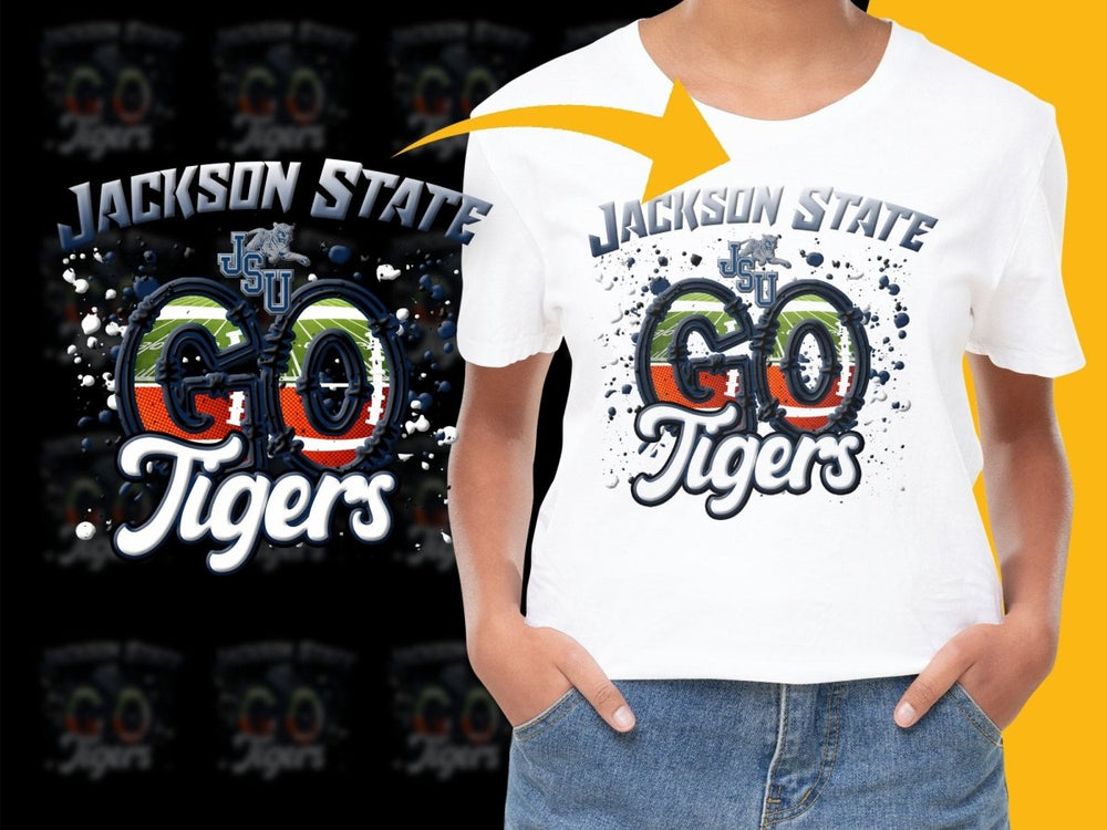 Jackson State Tigers NCAA College PNG File - Teepew
