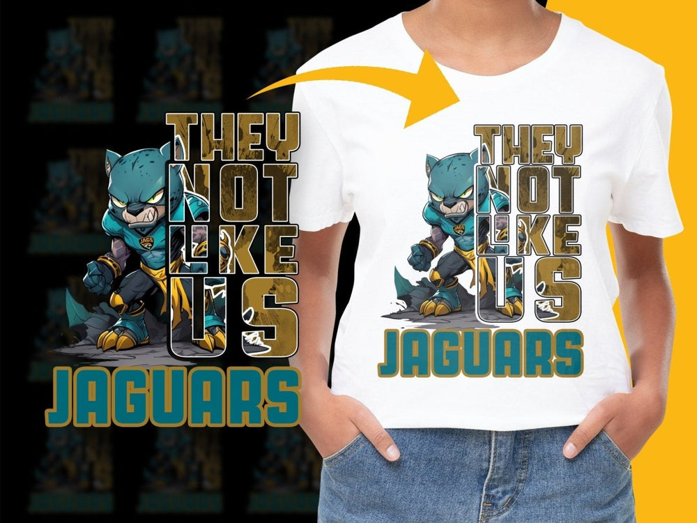 Jacksonville Jaguars Branded Cool Character Theme PNG File - Teepew