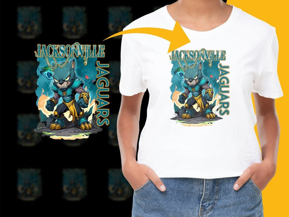 Jacksonville Jaguars Cartoon Mascot PNG File - Teepew