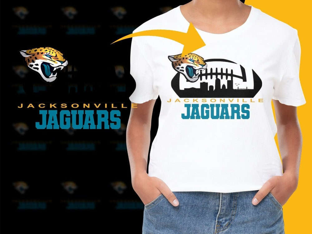 Jacksonville Jaguars Skyline Graphic PNG File - Teepew