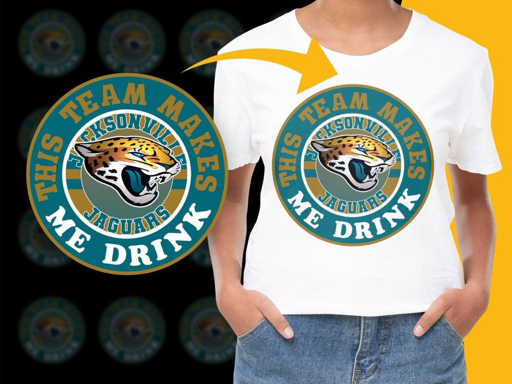 Jacksonville Jaguars This Team Makes Me Drink PNG File - Teepew