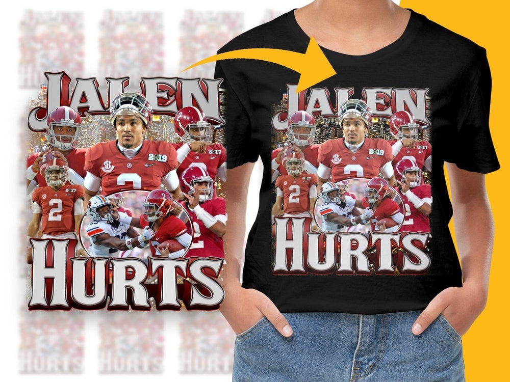 Jalen Hurts Football Legend PNG File - Teepew