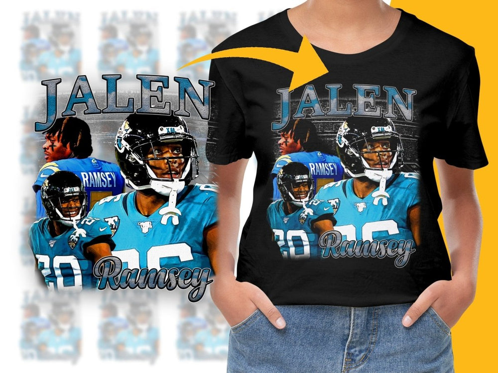 Jalen Ramsey Dynamic Football PNG File - Teepew